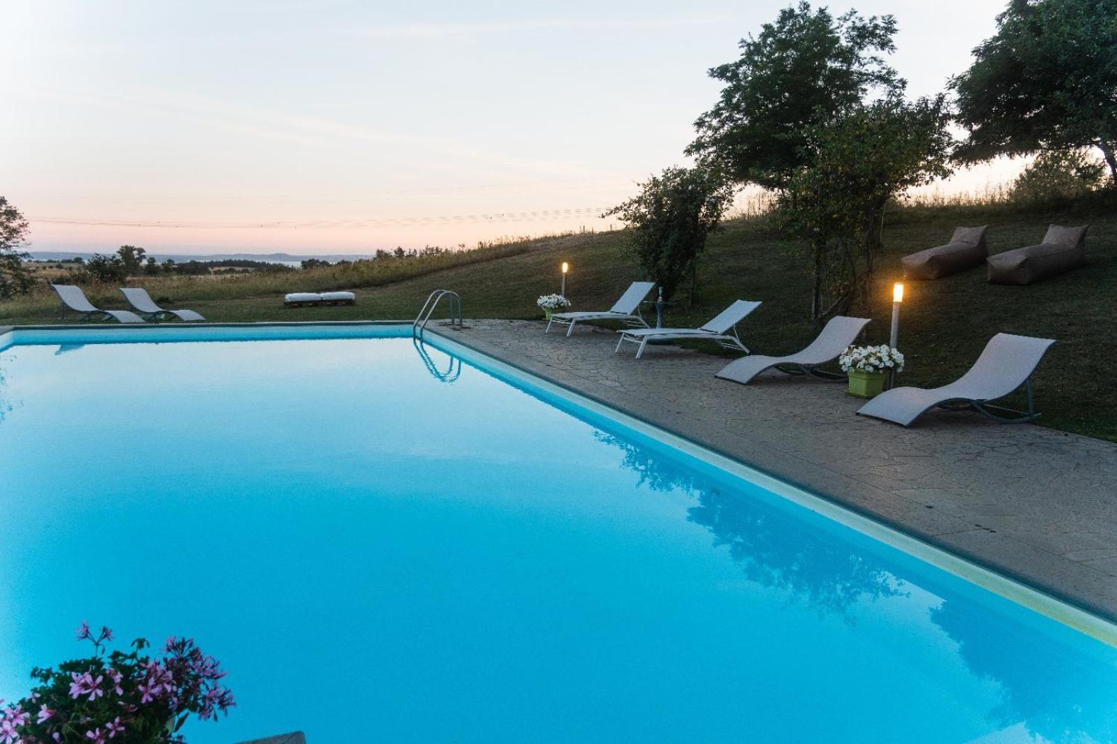 Collina Blu Bed & Breakfast Bolsena Eksteriør bilde